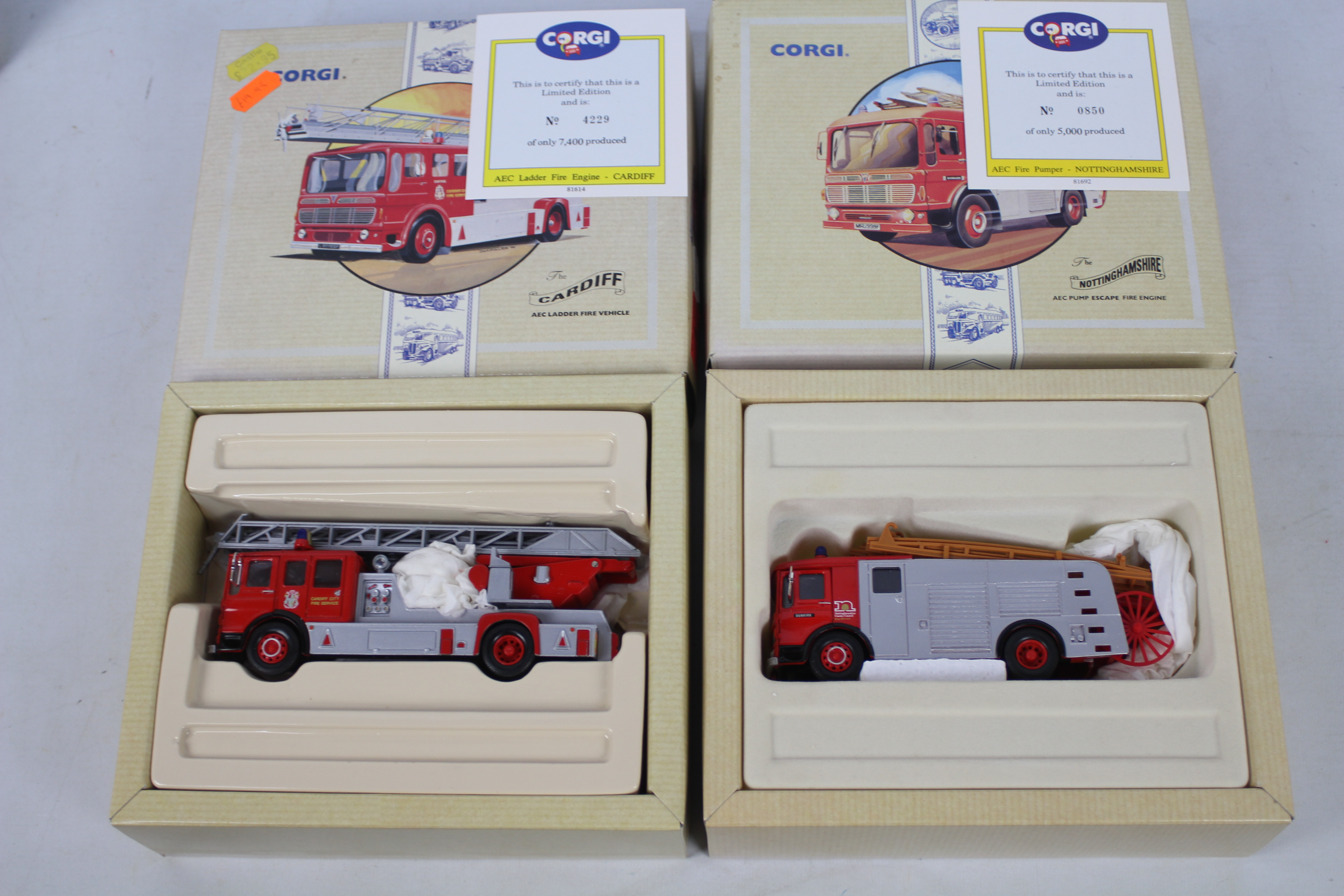 Corgi Classics - Seven boxed diecast predominately UK Fire Appliances from Corgi. - Bild 3 aus 4