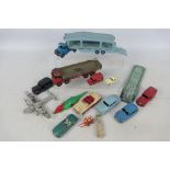 Dinky Toys - Corgi Toys - Matchbox - An unboxed collection of diecast model vehicles in various