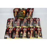 Hasbro - Star Wars - Episode 1 - 11 x carded figures and a Commtalk Reader, includes Darth Maul,