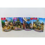 Hasbro - GI Joe - 4 x carded figures, US National Guard, US Army Pacific,