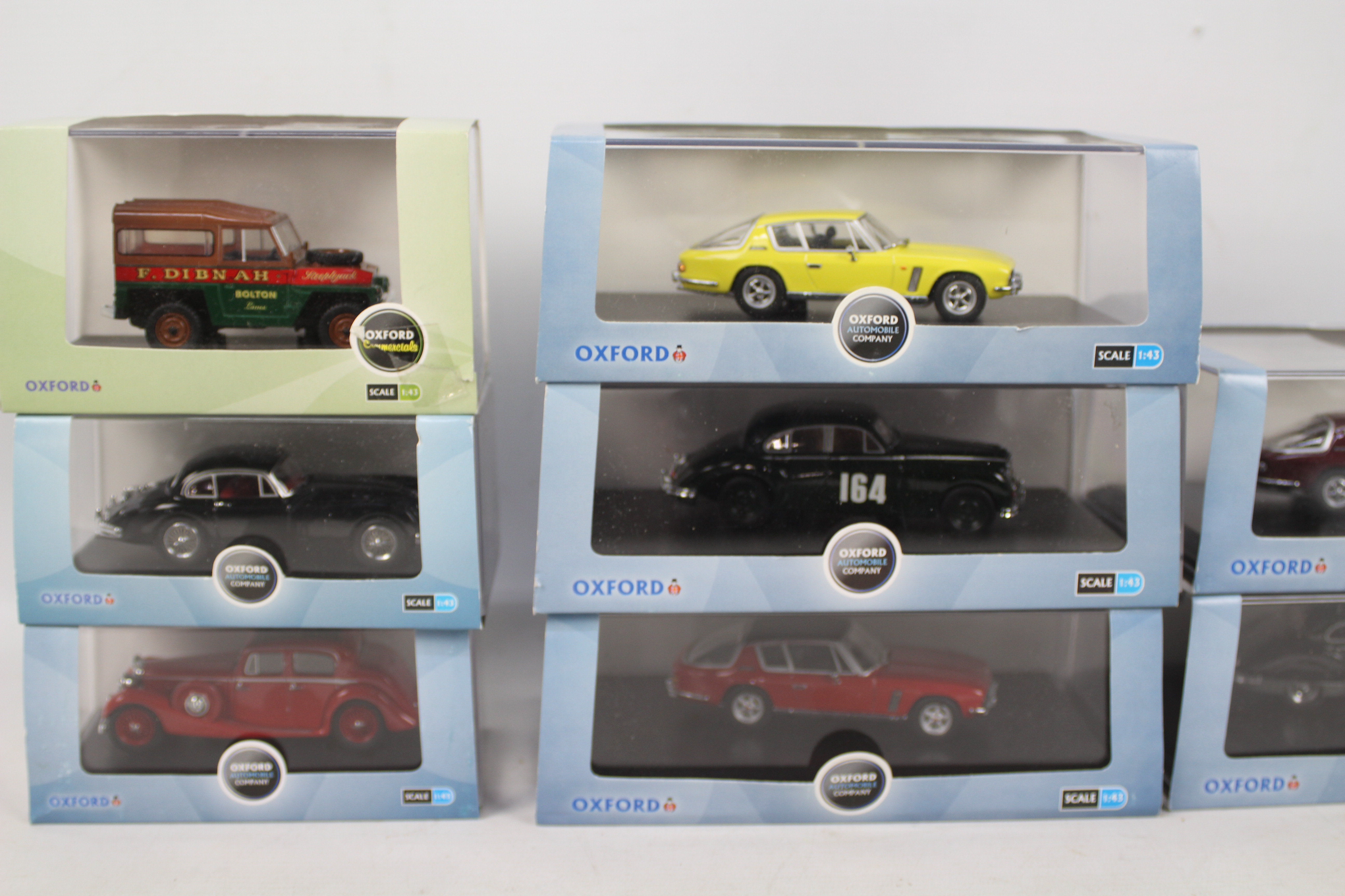 Oxford Diecast - Eight boxed 1:43 scale diecast model vehic les from Oxford Diecast. - Image 2 of 3