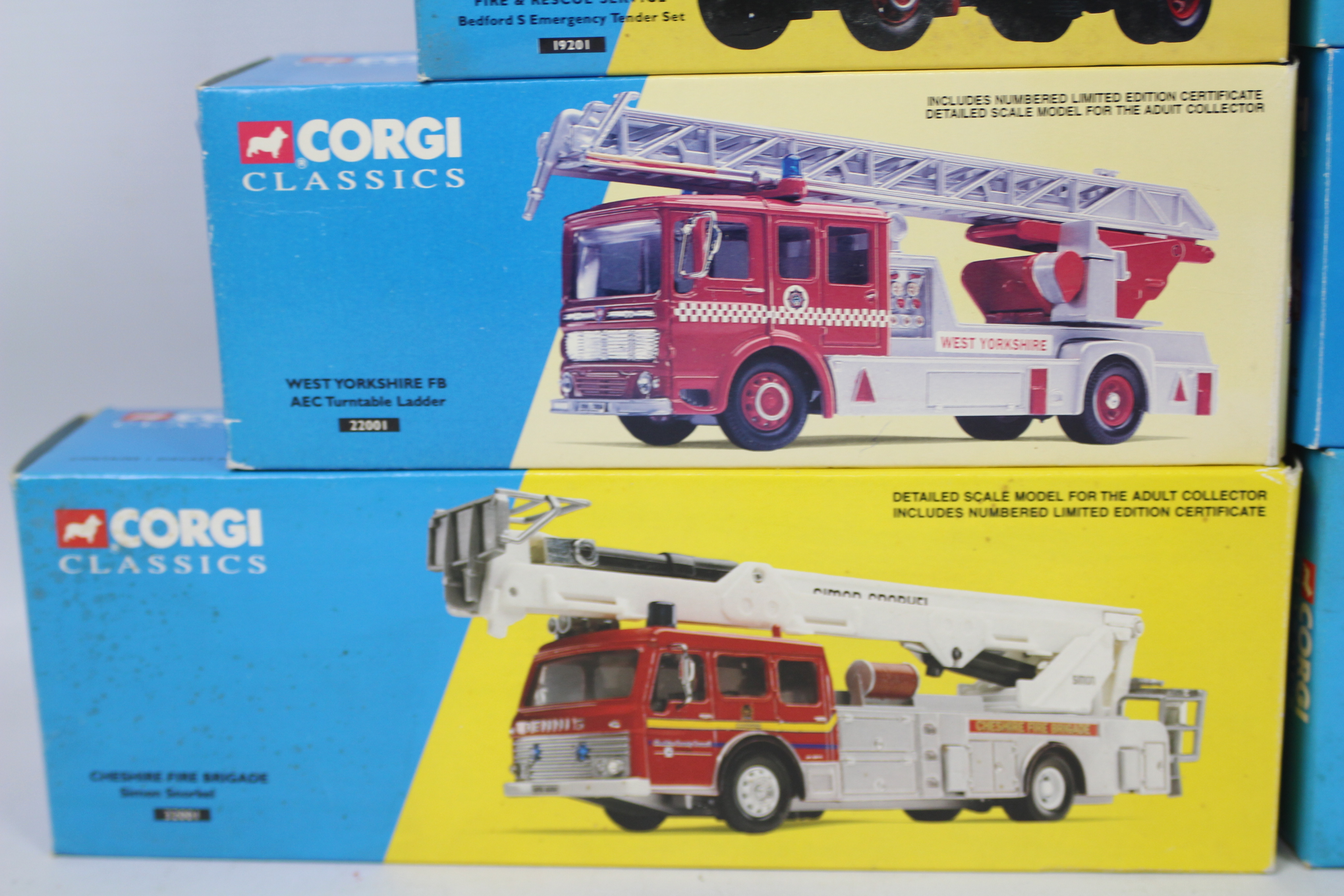 Corgi Classics - Seven boxed predominately Limited Edition diecast UK Fire related appliances / - Bild 3 aus 7