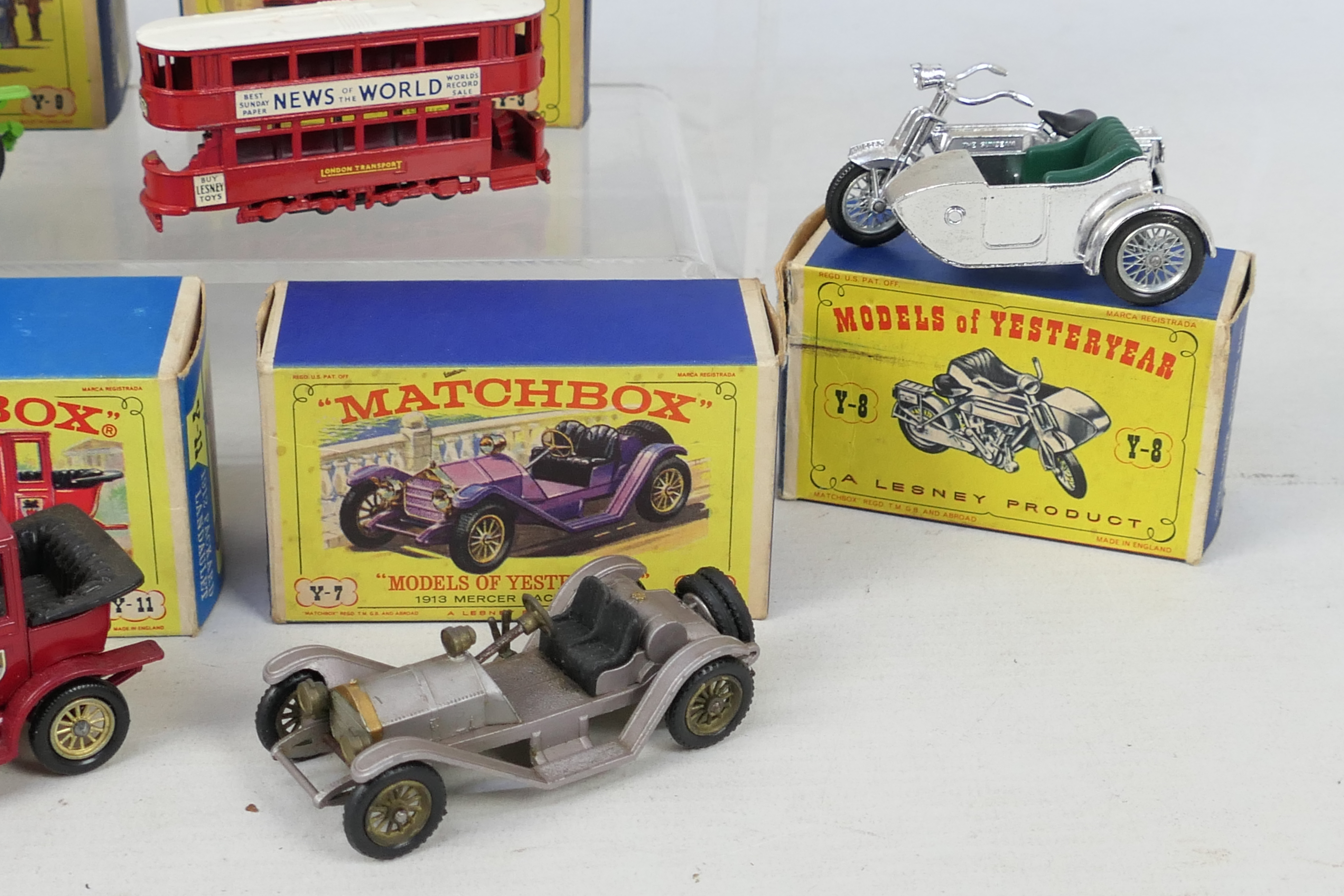 Matchbox Yesteryear - A group of 9 x boxed early Yesteryear models, London Tramcar # Y-3, - Bild 5 aus 5