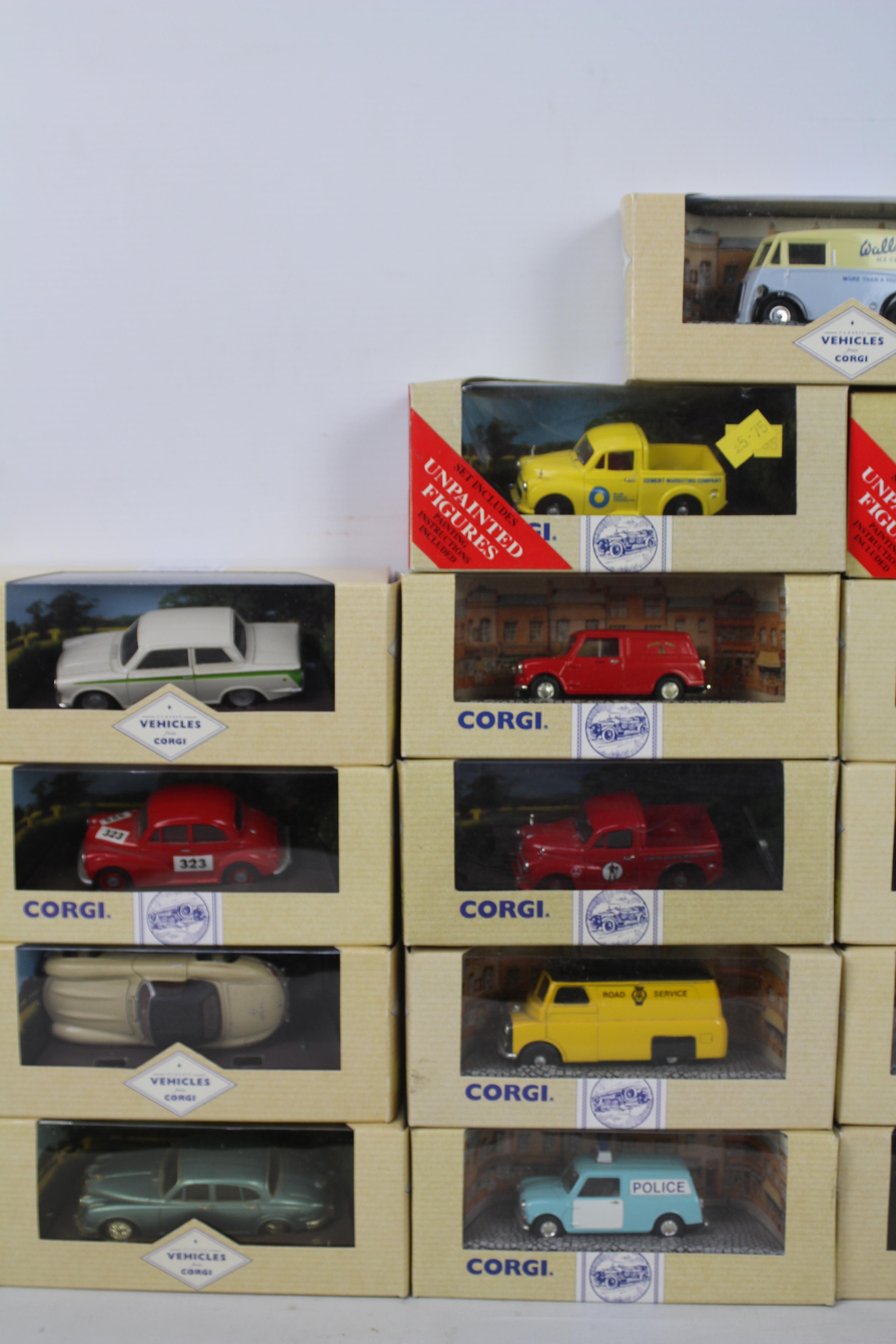 Corgi Classics - 19 boxed Corgi Classic diecast model cars and vans. - Bild 2 aus 6