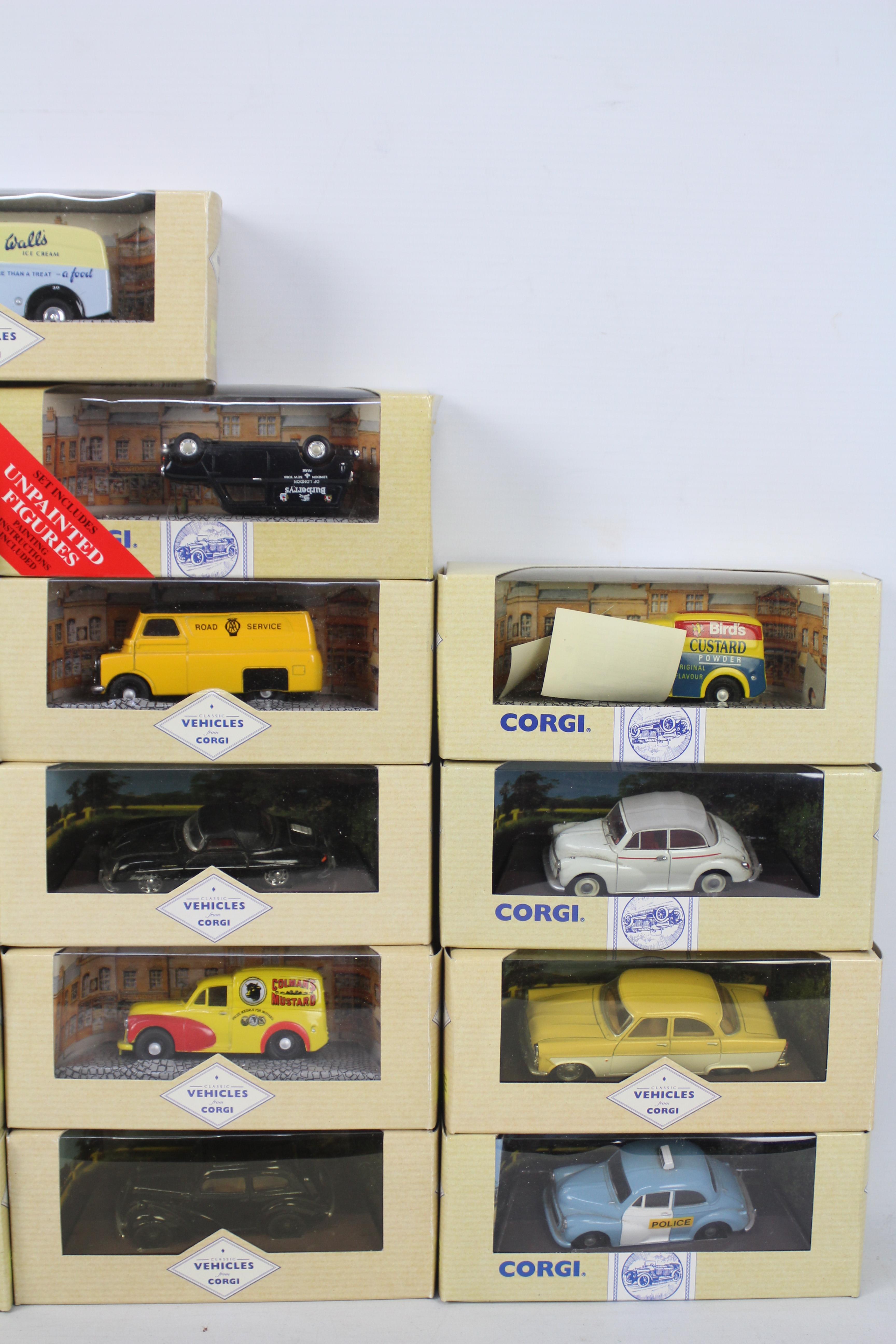 Corgi Classics - 19 boxed Corgi Classic diecast model cars and vans. - Bild 3 aus 6