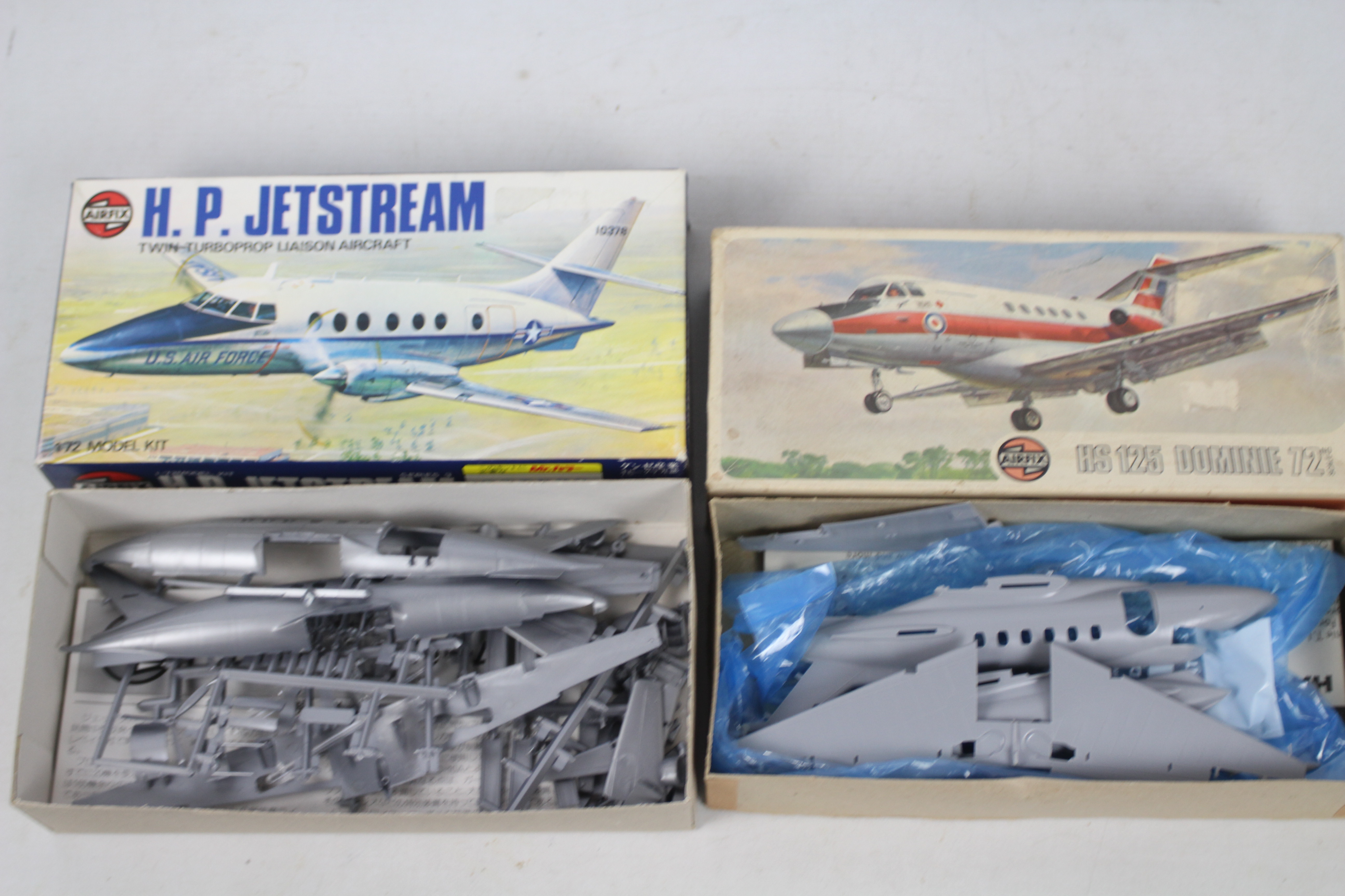 Airfix - Six boxed plastic civilian aircraft model kits in 1:72 and 1:144 scales. - Image 3 of 5