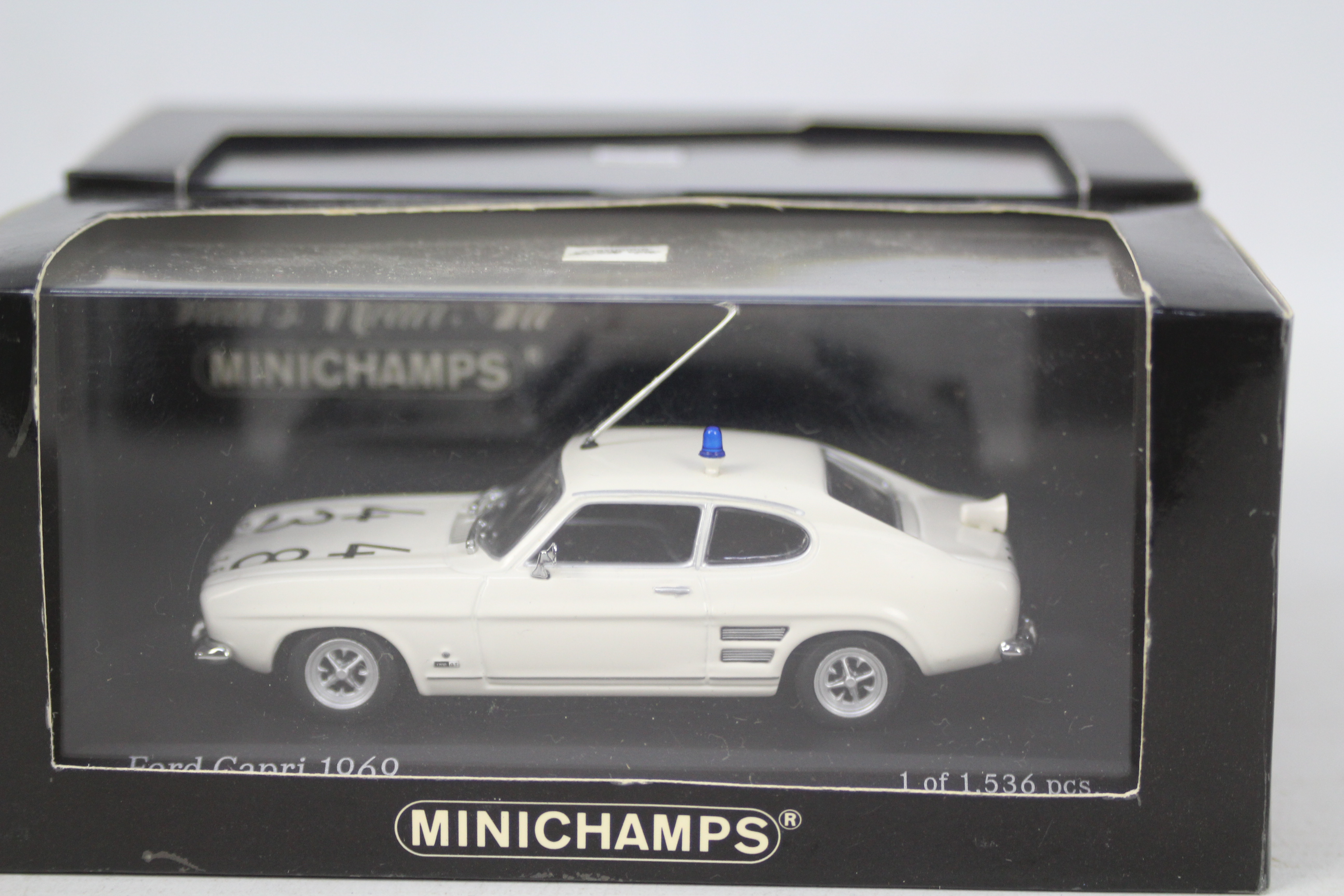 Minichamps - Two boxed Limited Edition 1:43 scale Minichamps Ford Capris. - Image 2 of 3