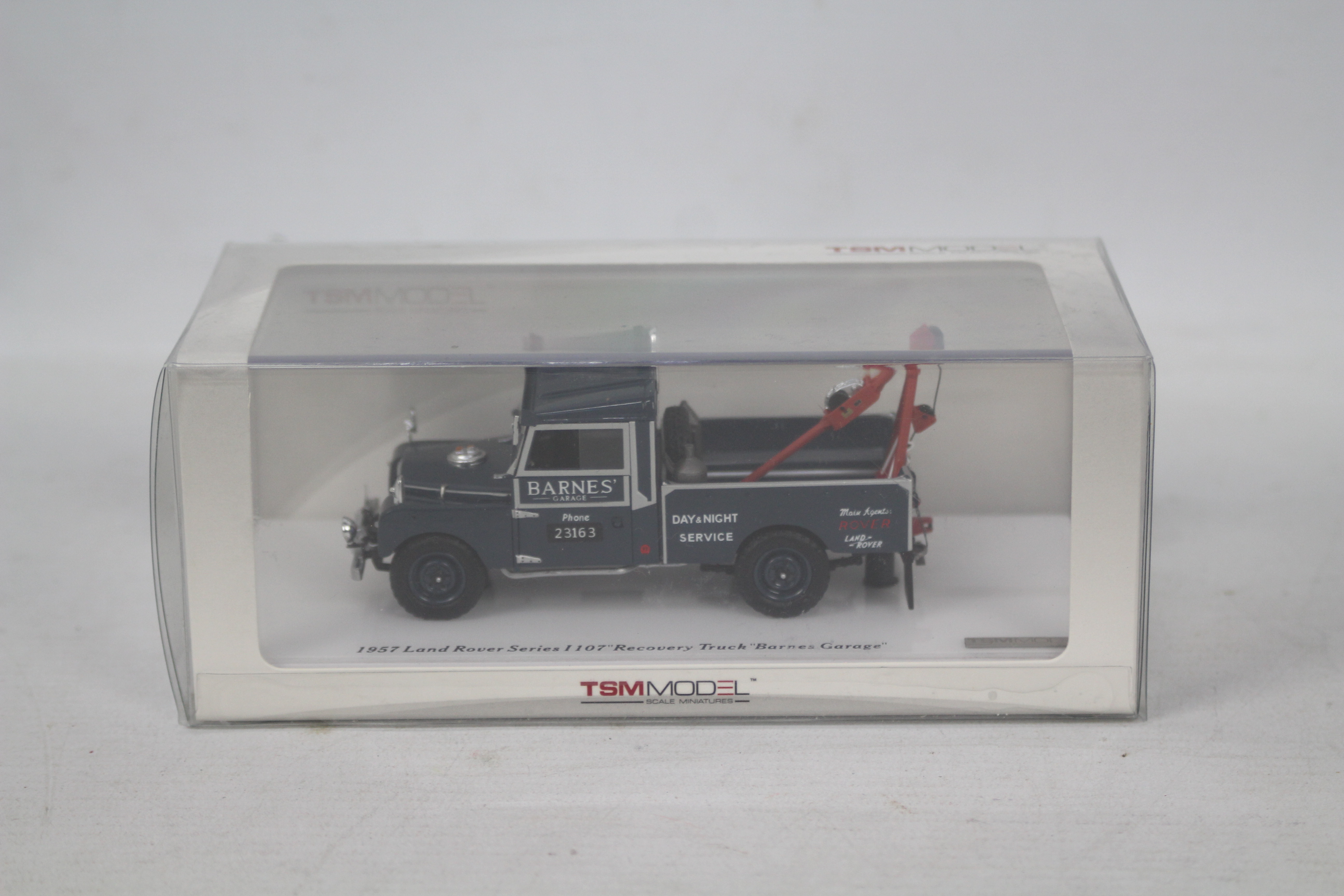 TSM - True Scale Miniatures - A boxed 1:43 scale TSM #154358 1957 Land Rover Series 1 107" Recovery