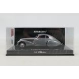 Minichamps - A 1:43 limited edition die-cast 1939 Bentley Embiricos in silver livery - The