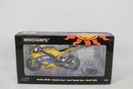 Minichamps - A boxed Minichamps 'Valention Rossi Collection' #122063046 Yamaha YZR-M1 'Valentino