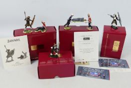 Britains - Four boxed Limited Edition sets from the Britains 'Zulu War' Series.