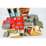 Tri-ang Minic - A collection of Minic Motorway items including a quantity of track, some boxed,