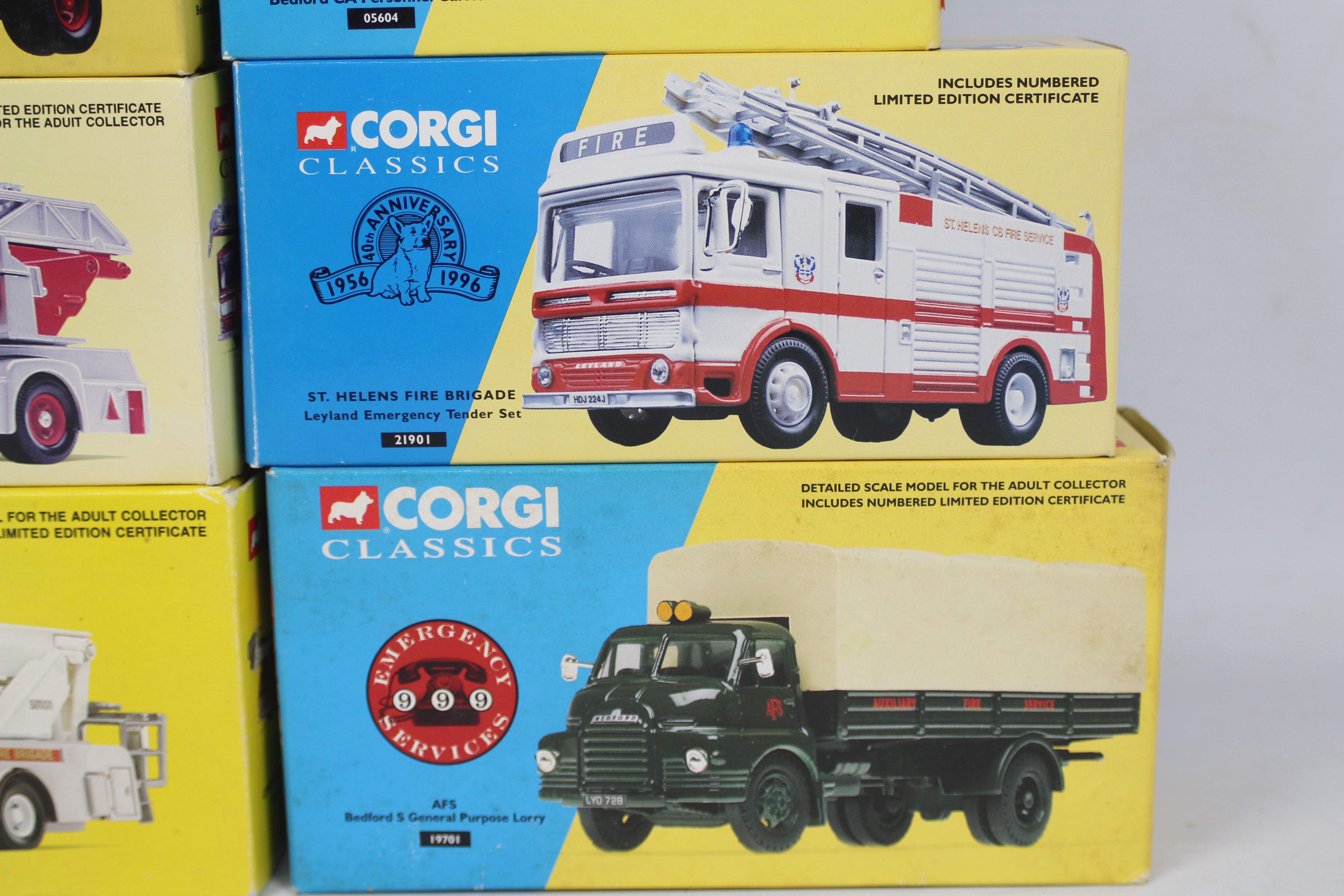 Corgi Classics - Seven boxed predominately Limited Edition diecast UK Fire related appliances / - Bild 4 aus 7