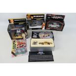 Corgi - James Bond - 5 x boxed / carded vehicles including special edition gold finish DB5 with