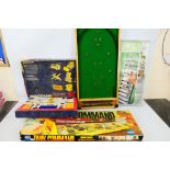 Kay - Ideal - GT - Meccano - 4 x boxed items, Tank Command, Up The Ladder,