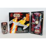 Hasbro - Star Wars - A boxed Naboo Fighter,
