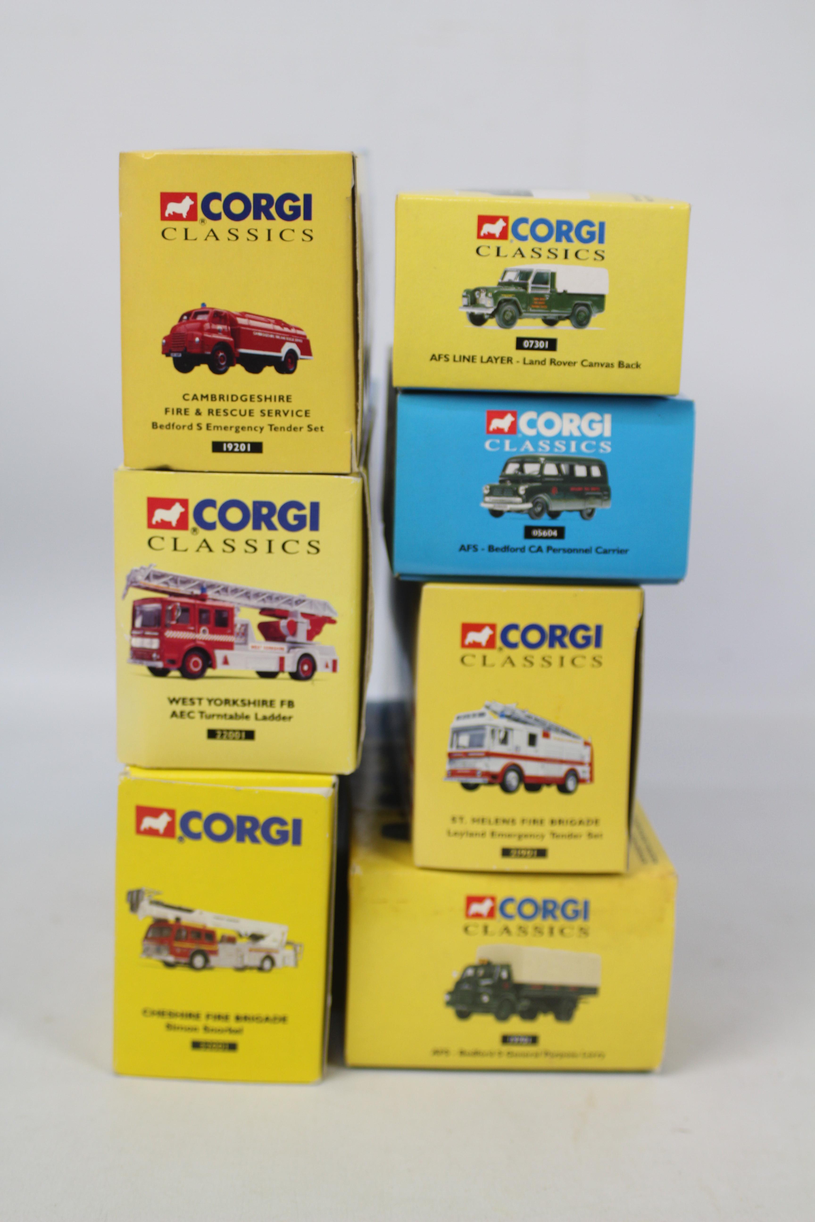 Corgi Classics - Seven boxed predominately Limited Edition diecast UK Fire related appliances / - Bild 5 aus 7