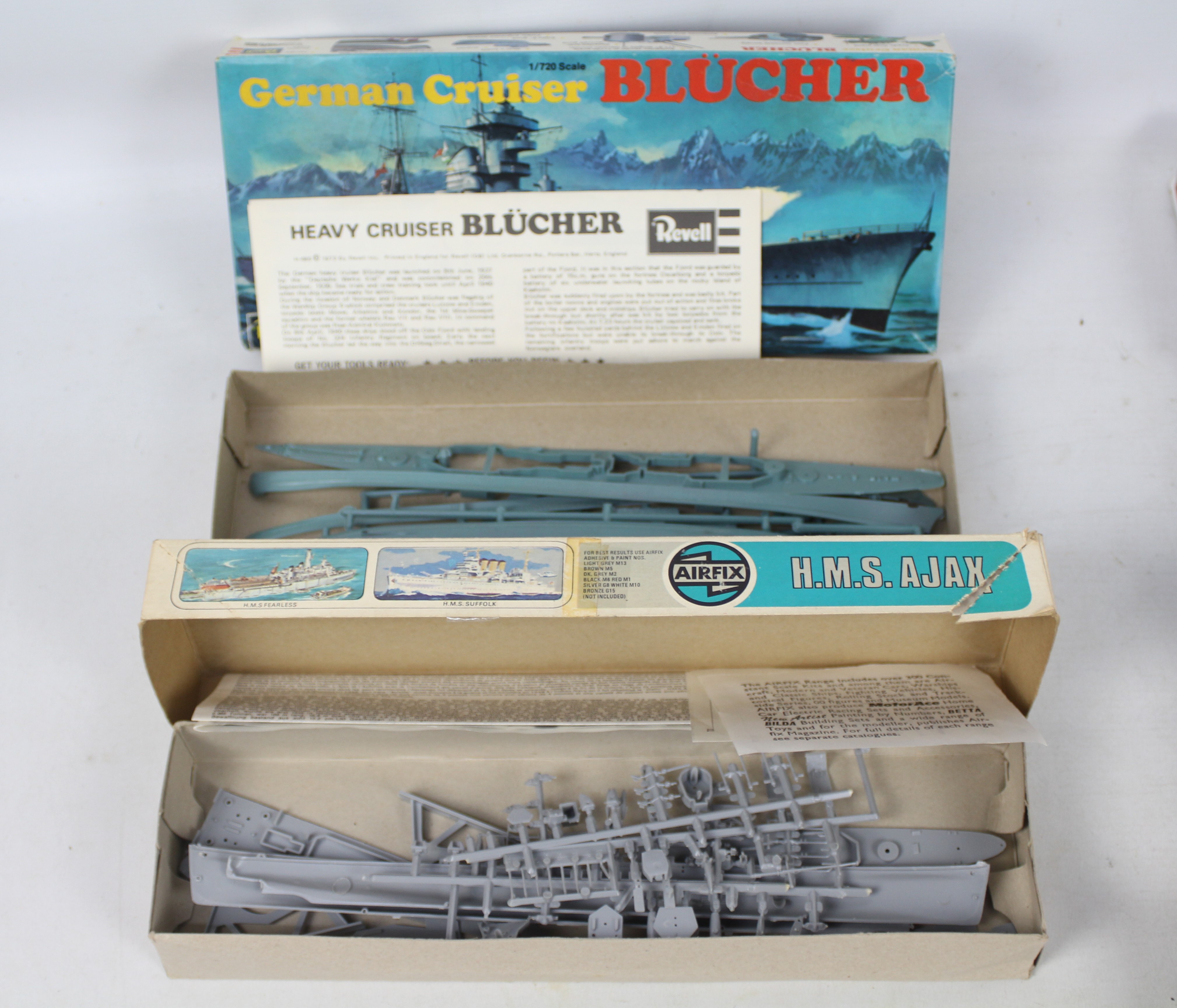Airfix - Revell - A fleet of seven boxed plastic ship and boat model kits in a variety of scales. - Image 4 of 6
