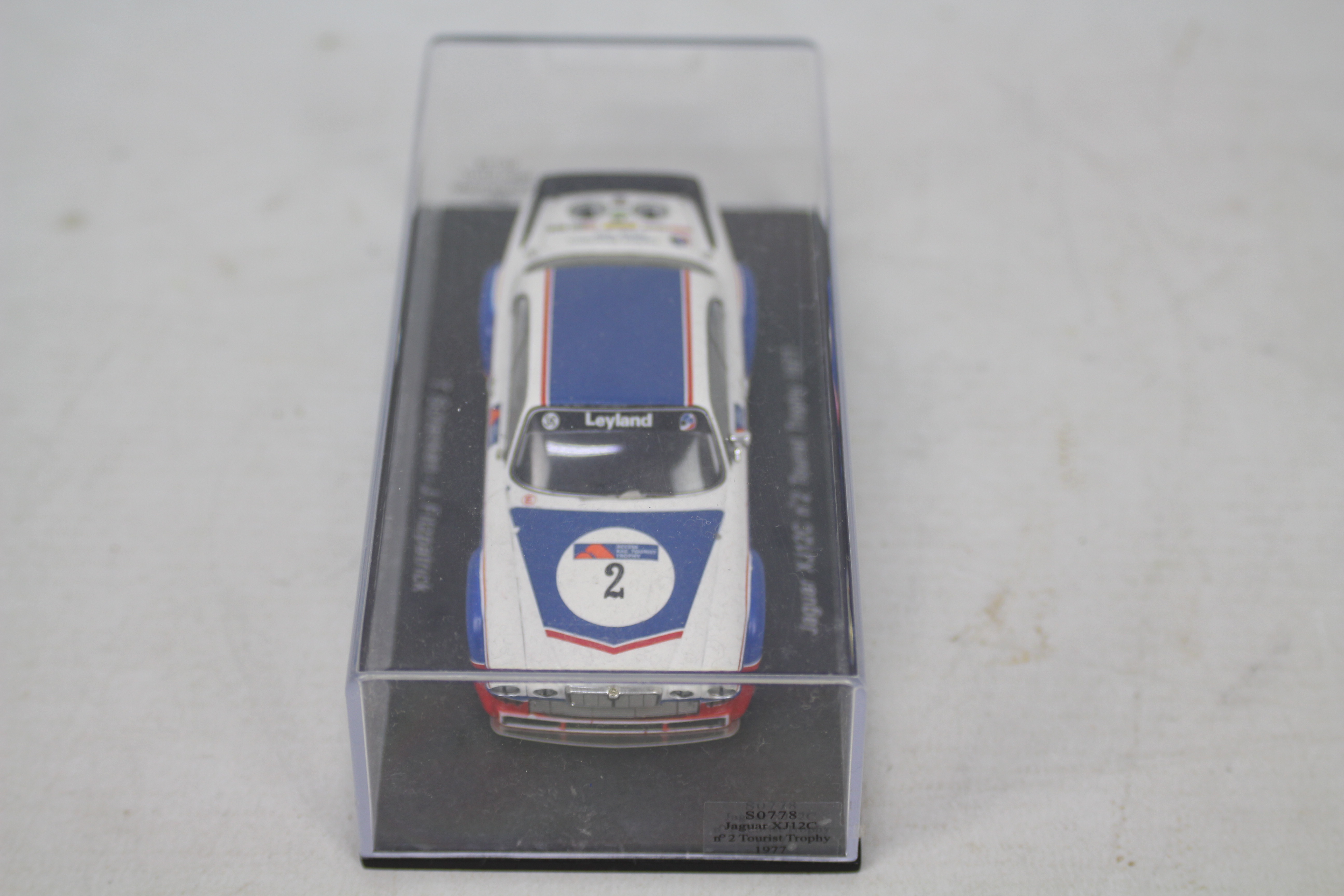 Spark - A boxed Spark 1:43 scale #4S0778 Jaguar XJ12C RN2 Tourist Trophy 1977. - Image 4 of 4