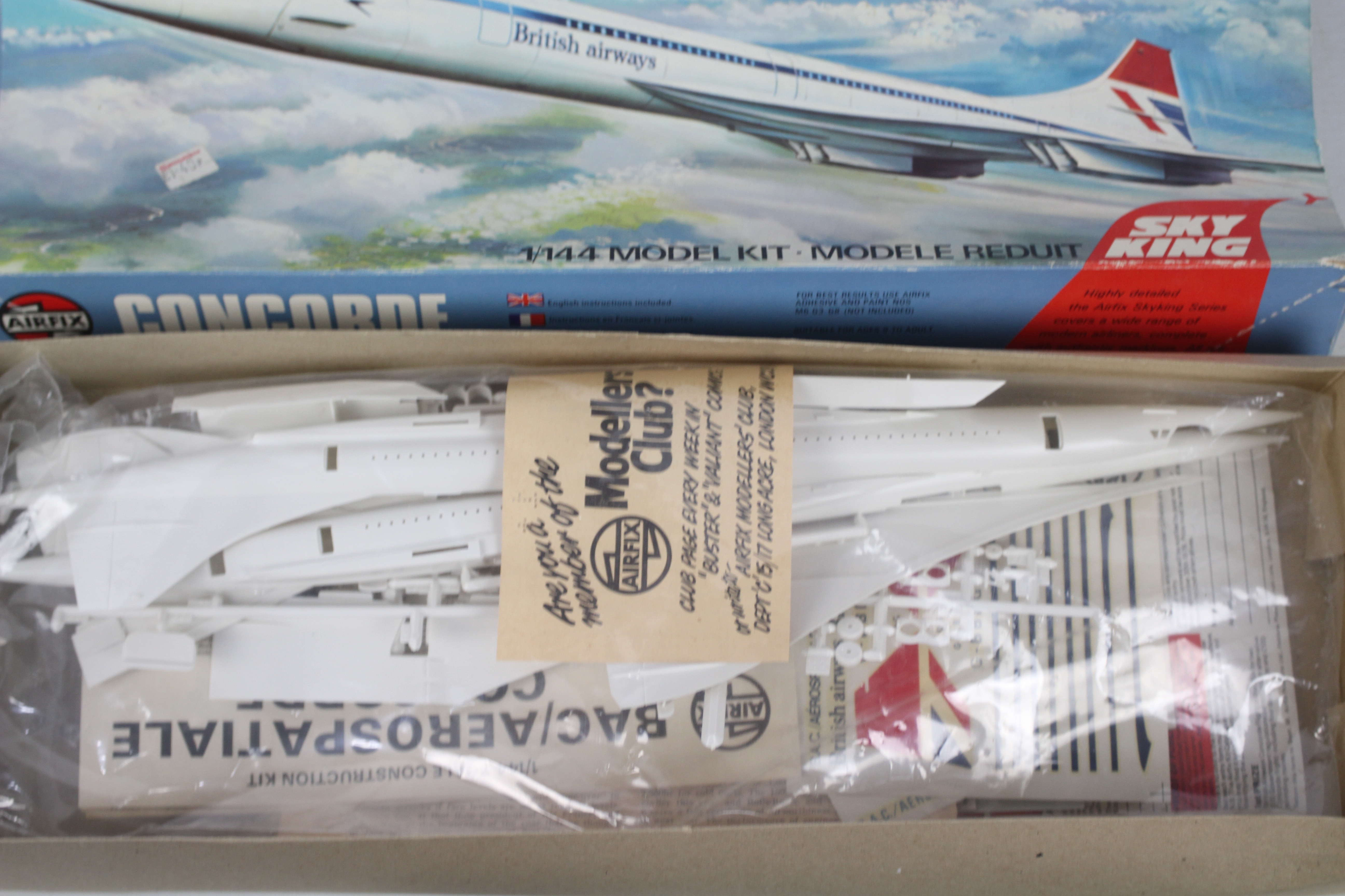 Airfix - Six boxed plastic civilian aircraft model kits in 1:72 and 1:144 scales. - Image 5 of 5