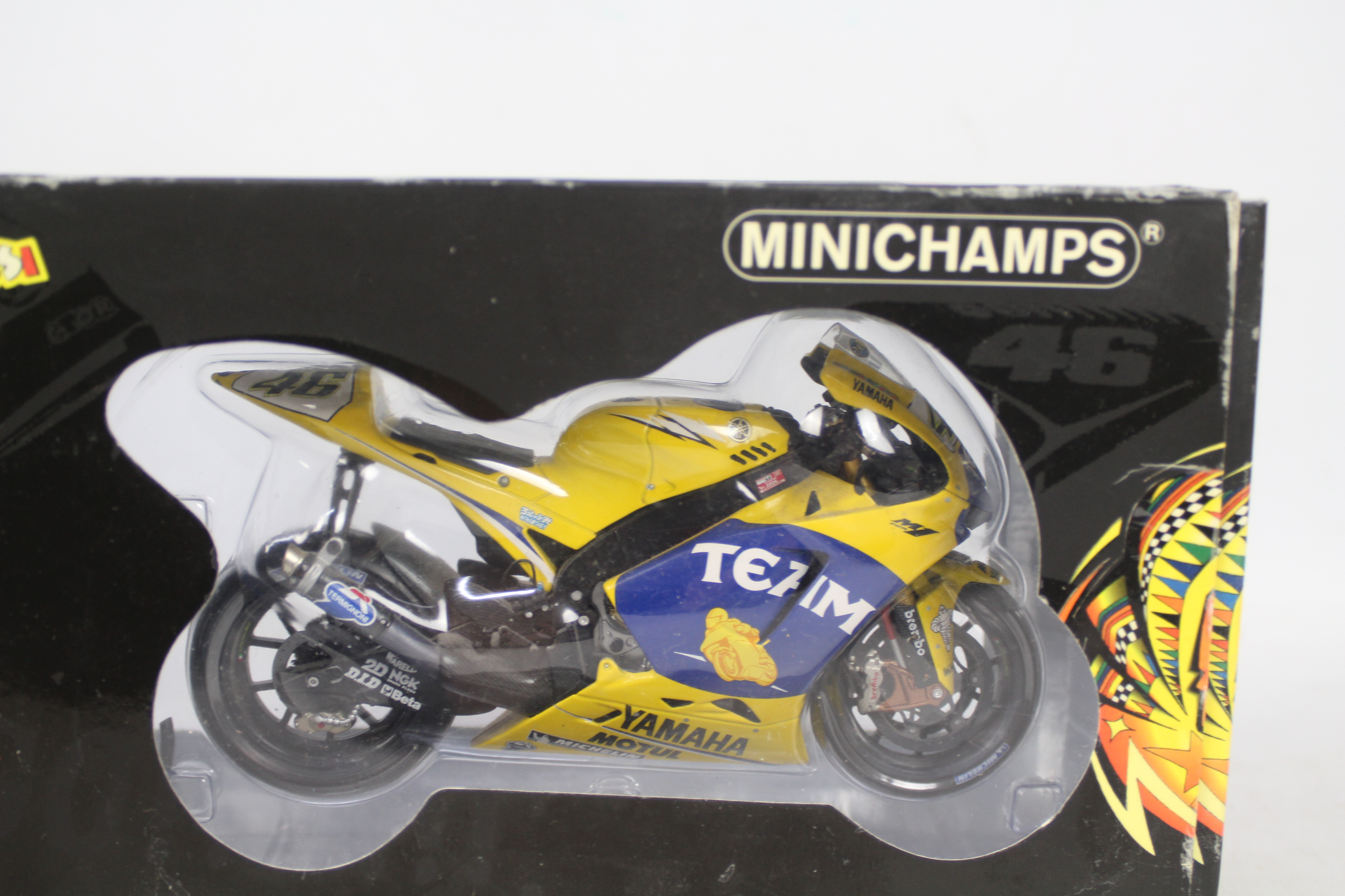 Minichamps - A boxed Minichamps 'Valention Rossi Collection' #122063046 Yamaha YZR-M1 'Valentino - Image 2 of 3