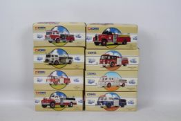 Corgi Classics - Eight boxed diecast US Fire Appliances from Corgi.
