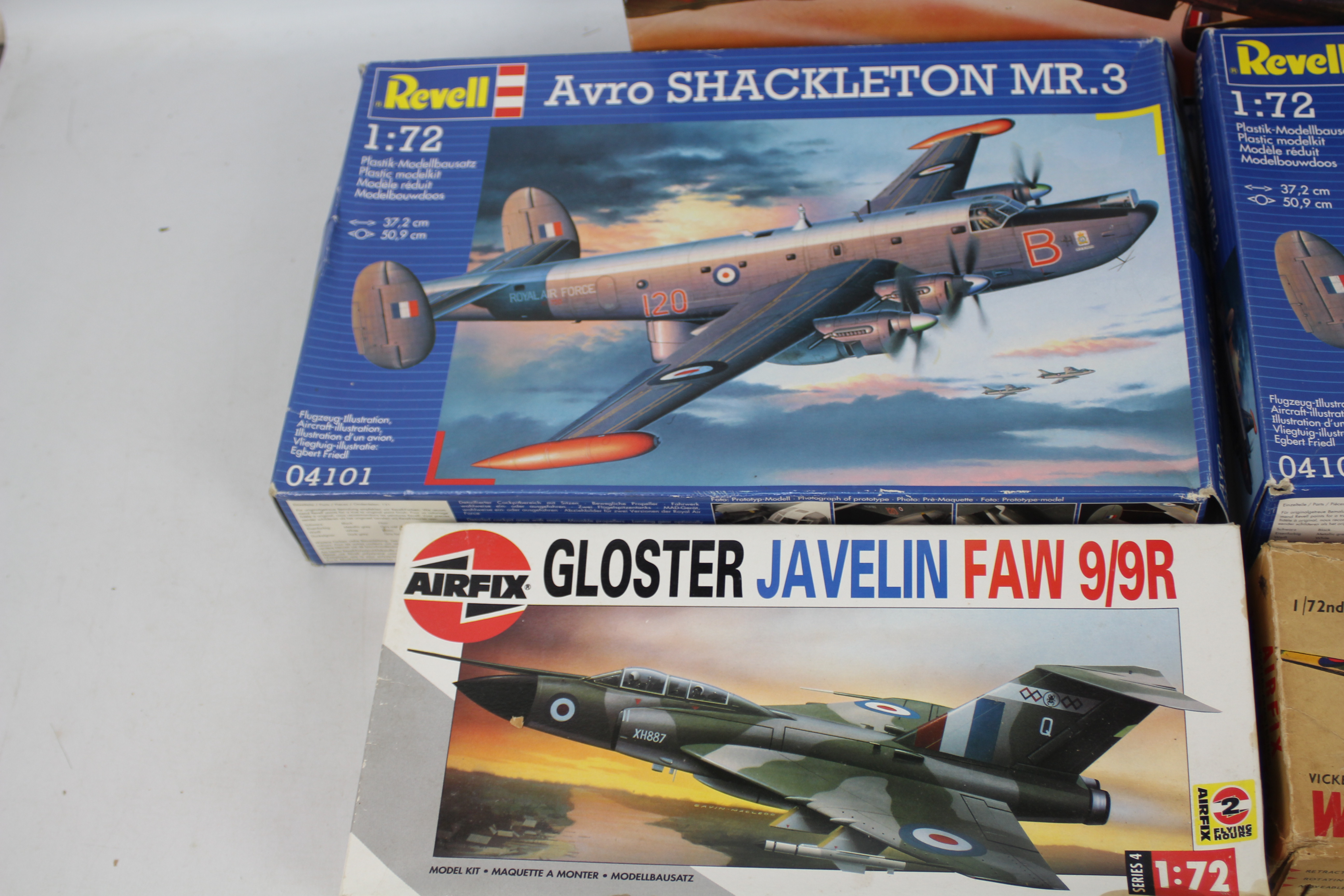 Airfix - Revell - Five boxed plastic military aircraft model kits in 1:72 scale. - Image 2 of 5