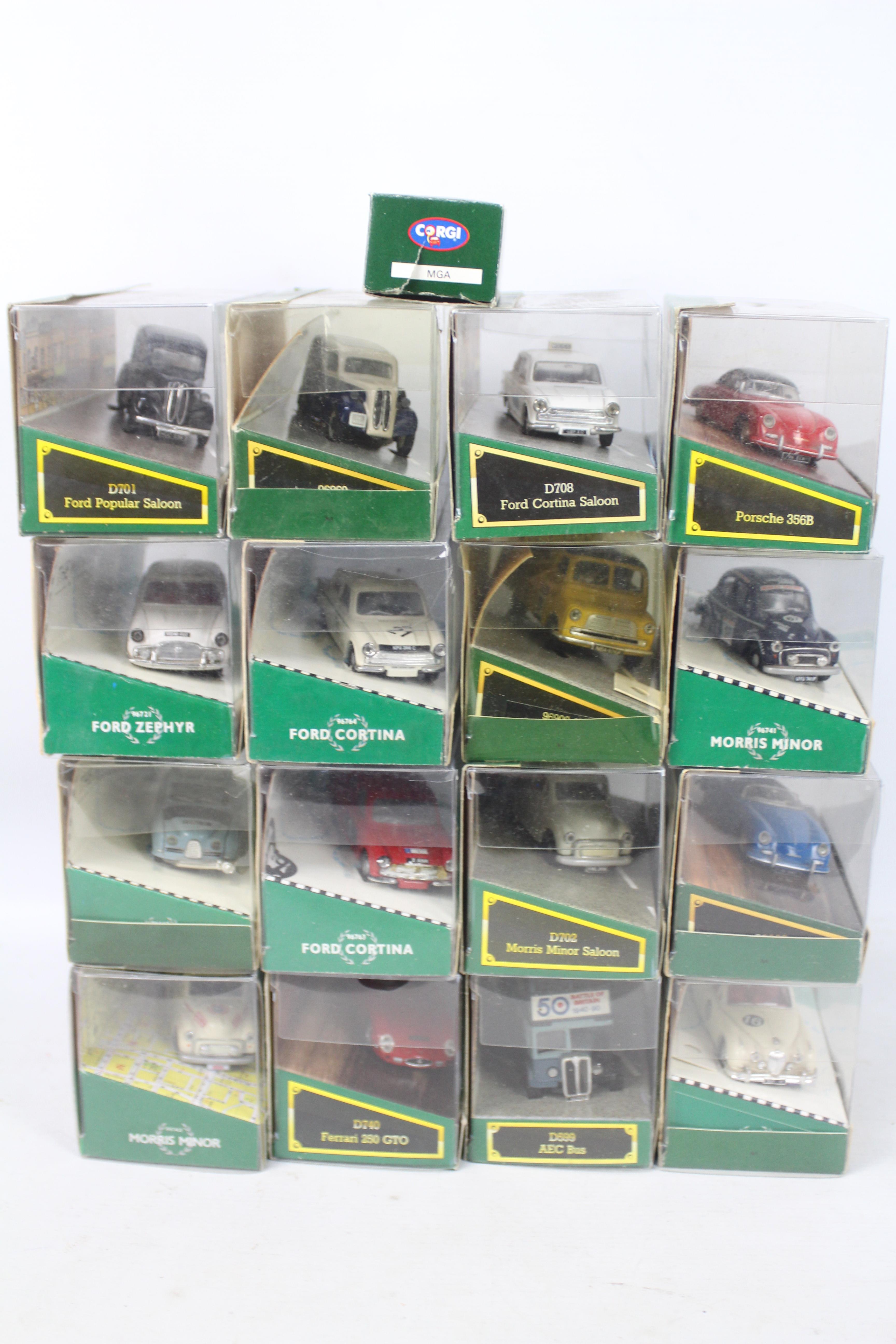 Corgi Classics - A boxed collection of 17 Corgi Classic diecast model vehicles. - Image 4 of 6