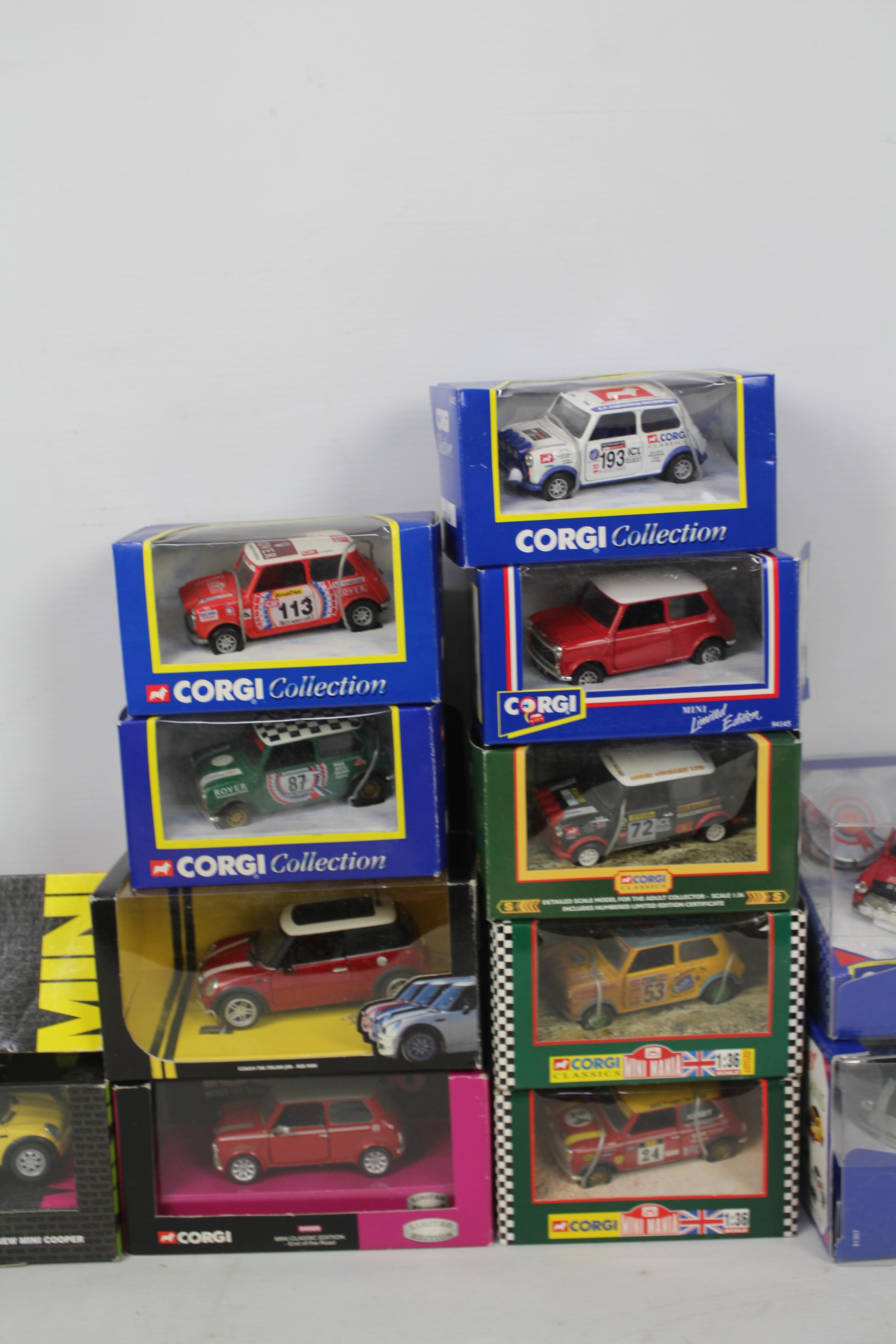 Corgi - Corgi Classics - A boxed collection of 13 1:43 scale diecast model Minis from various Corgi - Image 4 of 4