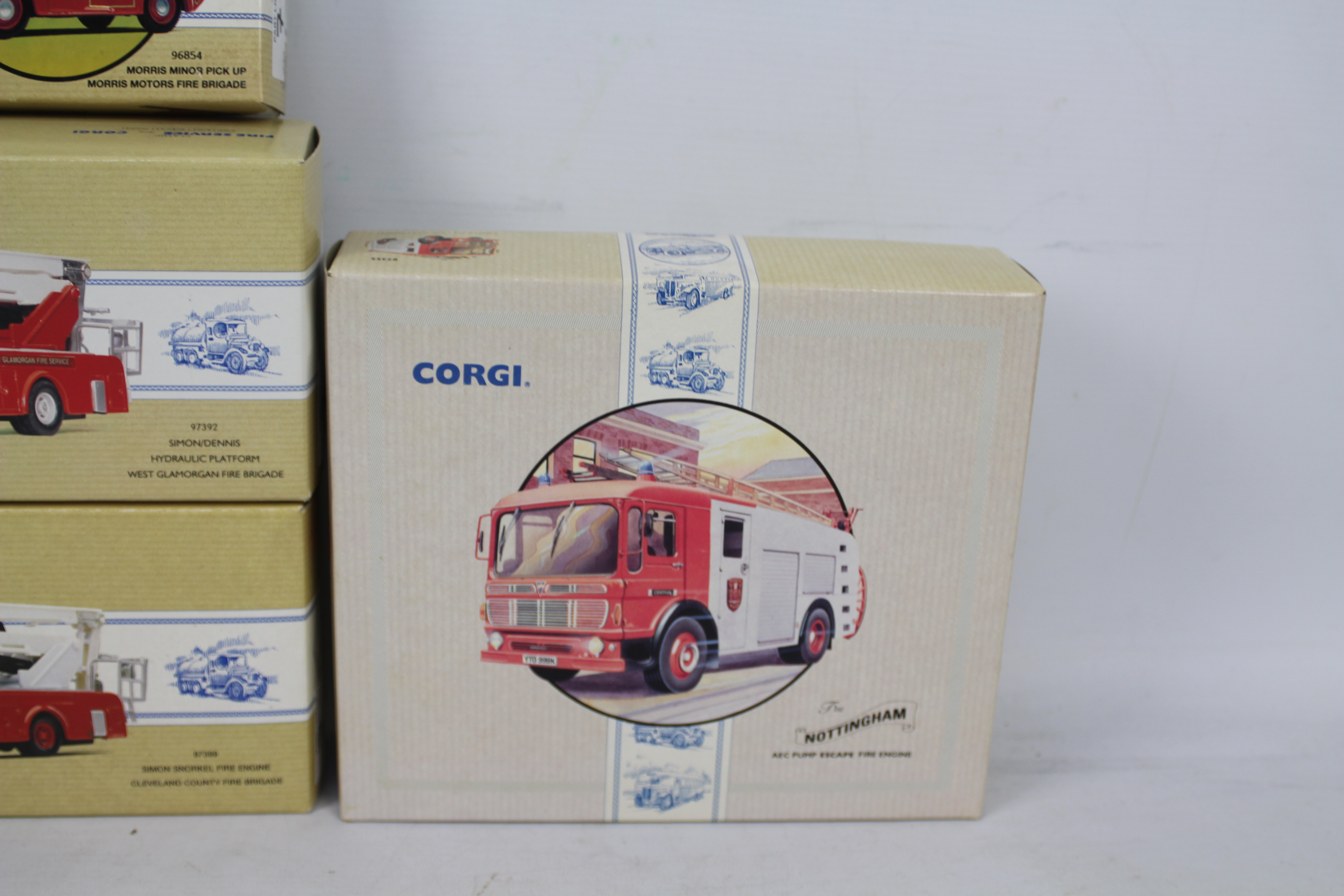 Corgi Classics - Seven boxed diecast predominately UK Fire Appliances from Corgi. - Bild 4 aus 6