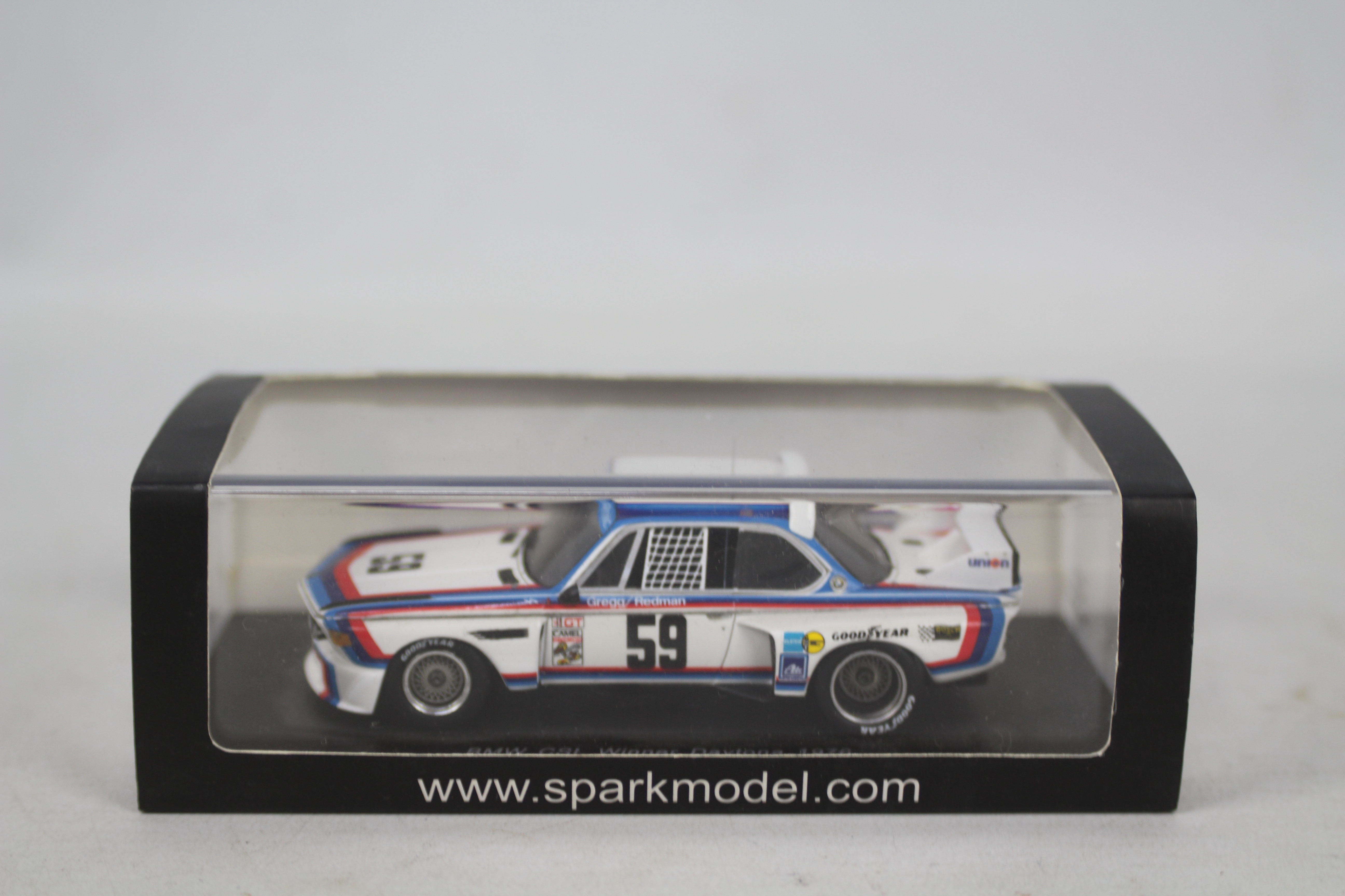 Spark - A boxed Spark 1:43 scale #43DA76 BMW CSL Winner Daytona 1976. - Bild 2 aus 4