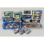 Cararama - 15 boxed Cararama diecast 'Police' themed vehicles in various scales.