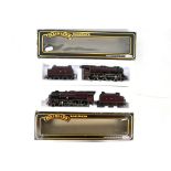 Mainline - Palitoy - Two boxed OO gauge steam locomotives in LMS maroon livery.