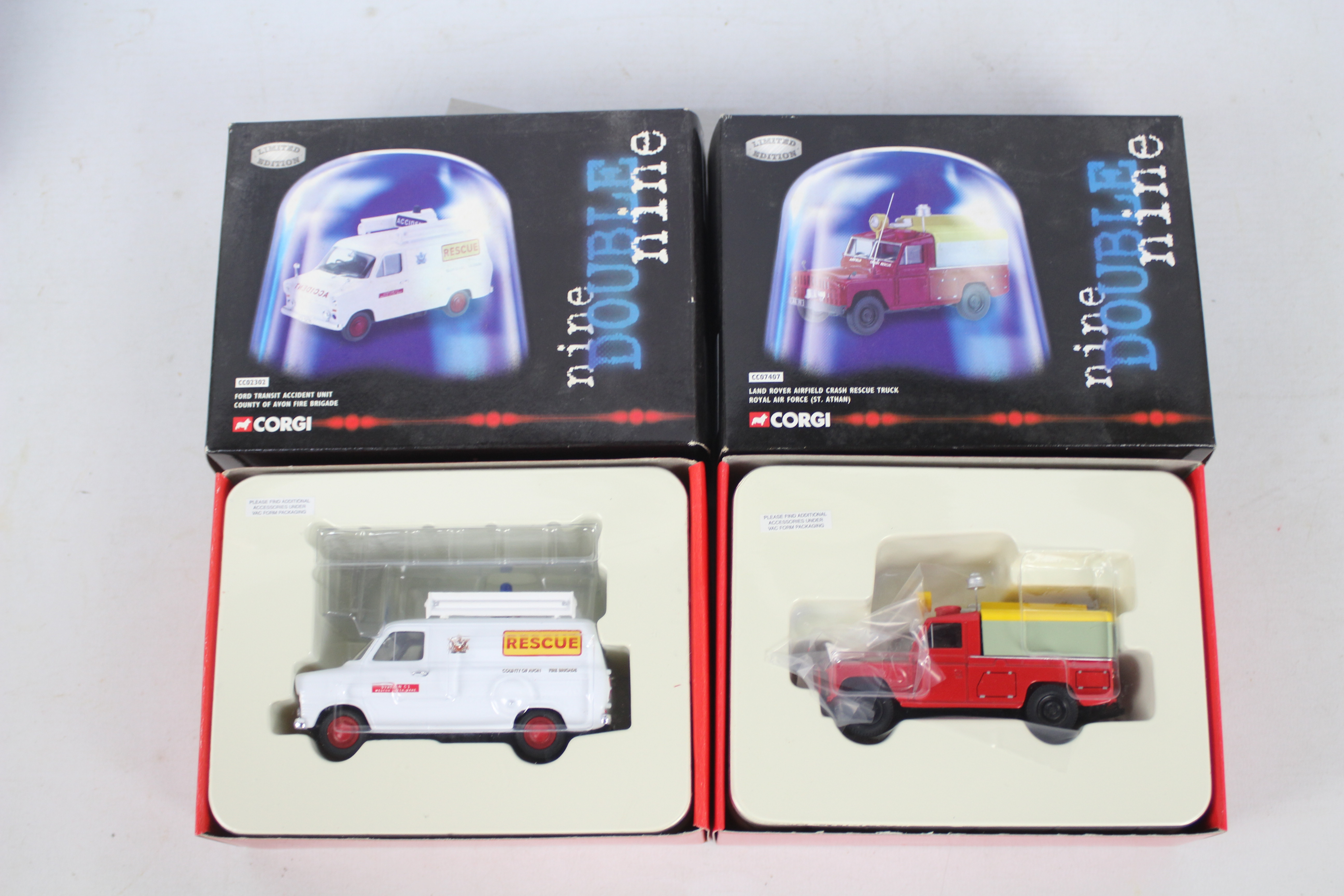 Corgi - A squad of five boxed Limited Edition diecast Emergency themed vehicles from Corgi's 'Nine - Image 5 of 5