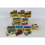 Matchbox Yesteryear - A group of 9 x boxed early Yesteryear models, London Tramcar # Y-3,