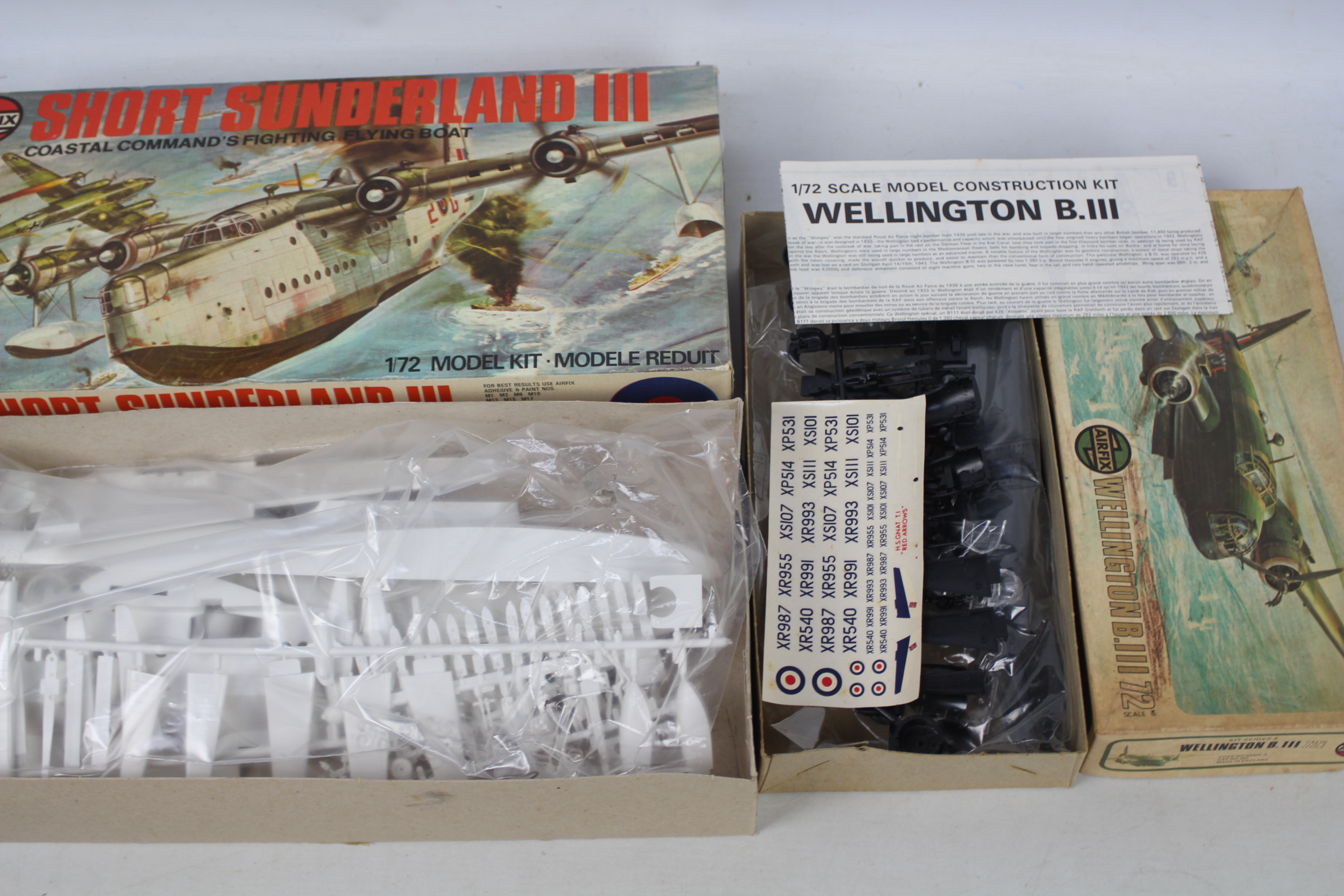 Airfix - Four boxed plastic military and civilian aircraft model kits in a variety of scales. - Image 5 of 5