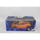 UT Models - A boxed die-cast model 1:18 scale Mclaren F1 GTR #530 151890 in orange livery -