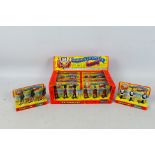 Britains - A 1970s shop counter top box of 8 x sets of three figures including Scots Guards,