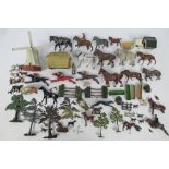 Britains - JoHillco - Chad Valley - Other - A loose group of mainly Britains farm animals and farm
