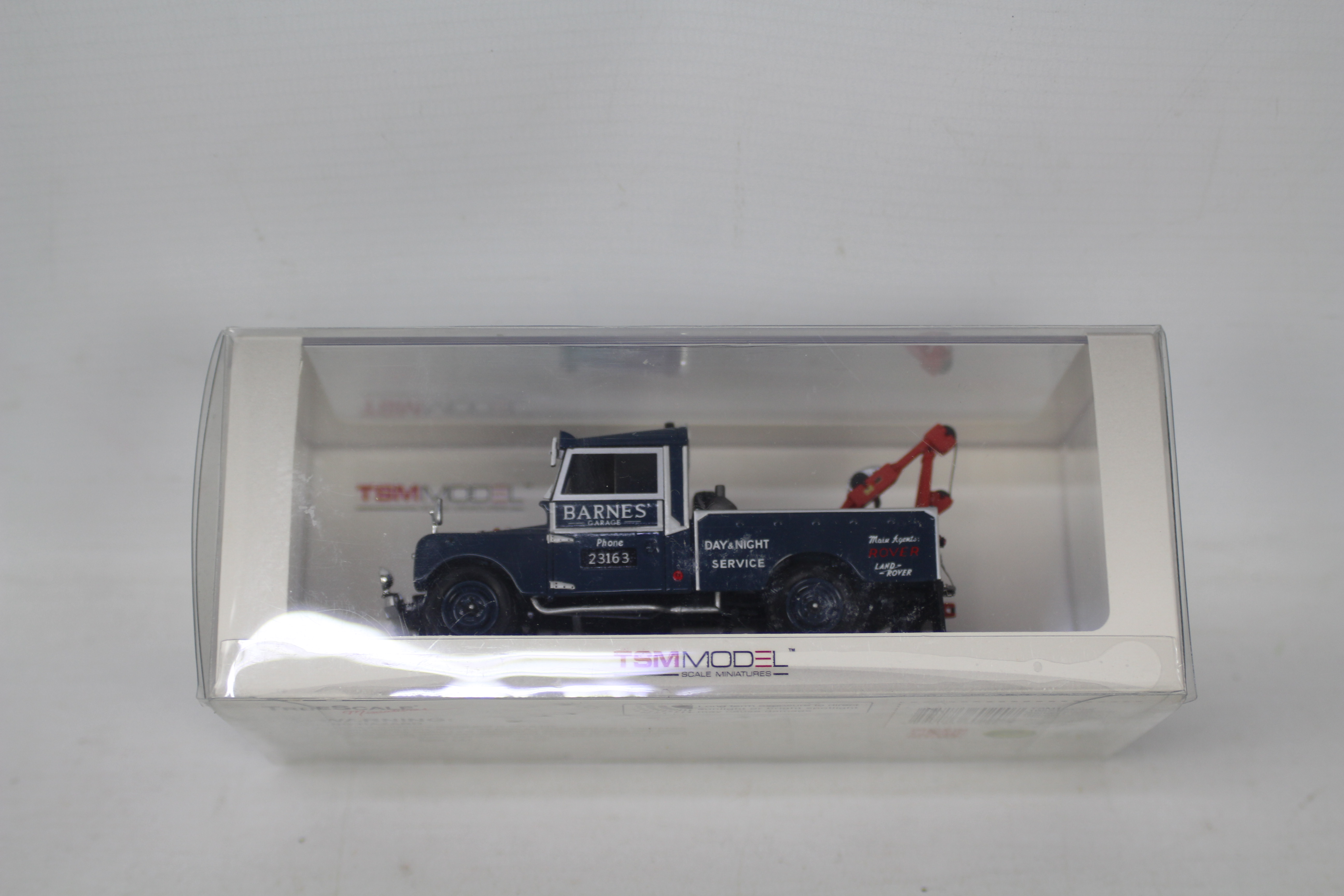 TSM - True Scale Miniatures - A boxed 1:43 scale TSM #154358 1957 Land Rover Series 1 107" Recovery - Image 4 of 4