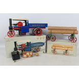 Mamod - Steam Wagon - Lumber Wagon.