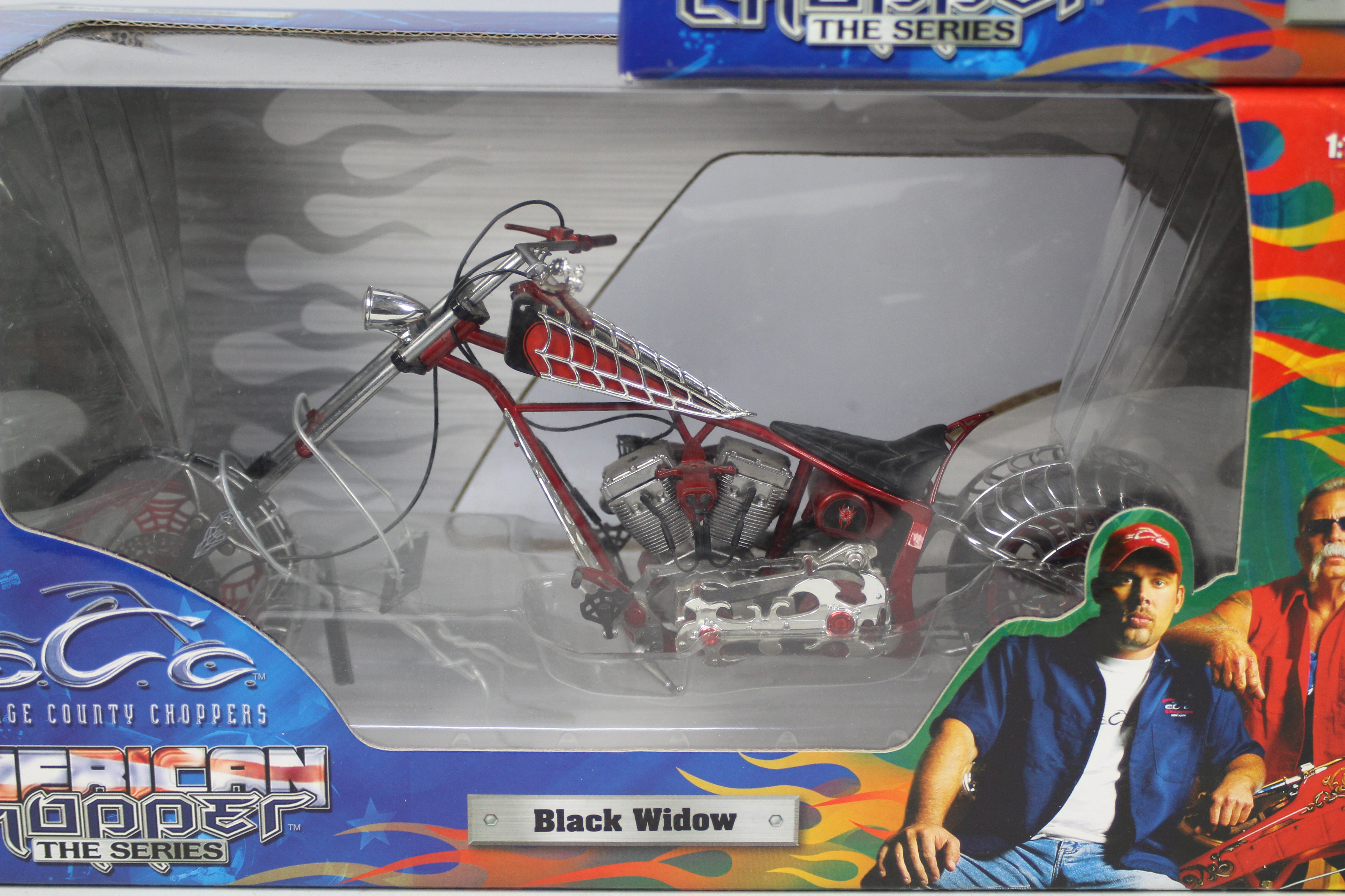 Joyride - Three boxed 1:10 scale diecast motorcycles from Joyride's 'American Chopper' series. - Bild 3 aus 4