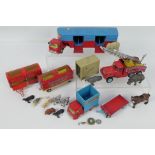 Corgi Toys - A group of unboxed playworn Corgi 'Chipperfields' Circus vehicles with some Corgi and