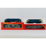 Hornby - 2 x boxed OO gauge locos in BR blue,