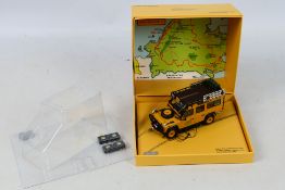 Almost Real - A boxed diecast 1:43 scale Almost Real #410305 Land Rover Defender 110 'Camel Trophy'