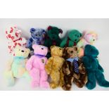 TY Beanie Buddies - 10 TY Beanie Buddies, to include: Periwinkle, Smooch, Eggs and Similar.