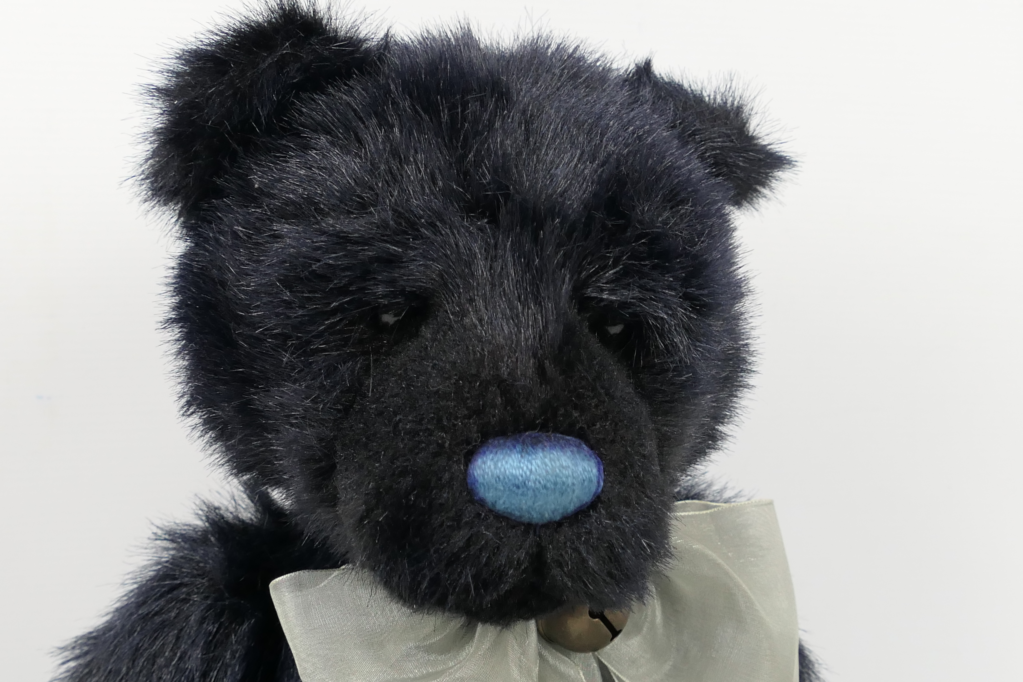 Charlie Bears - A dark-blue coloured Charlie Bear. - Image 2 of 4