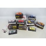Atlas Editions - Eight boxed 1:43 scale diecast model cars from the Atlas Editions 'British Touring