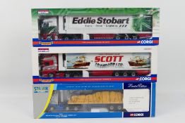 Corgi - Three boxed 1:50 scale Limited Edition diecast trucks from Corgi.