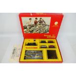 Tri-ang - A boxed OO gauge Electric Railway set R3E containing an 0-6-0 tank engine in BR black
